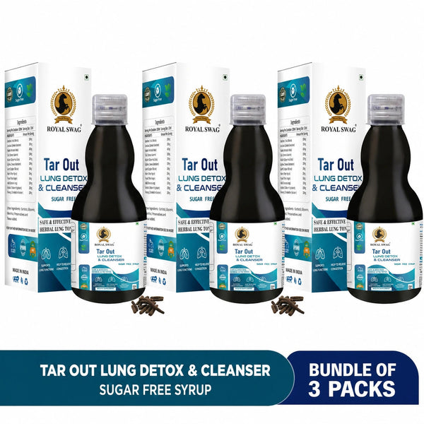 TarOut Lung Detox Syrup For Cold & Cough Relief