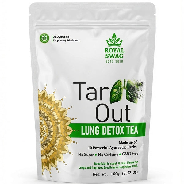 TarOut Lung Detox Tea Powder For Cold & Cough Relief