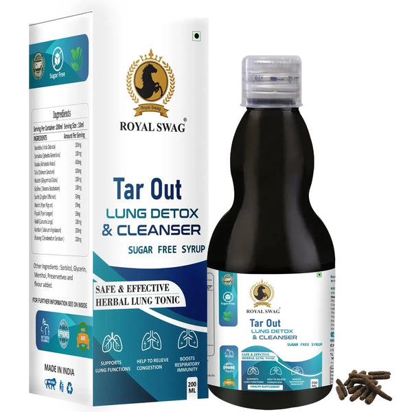 TarOut Lung Detox Syrup For Cold & Cough Relief