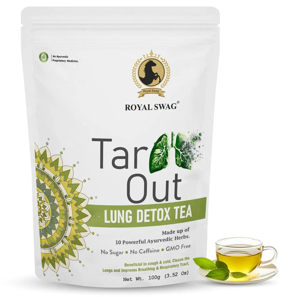 TarOut Lung Detox Tea Powder For Cold & Cough Relief