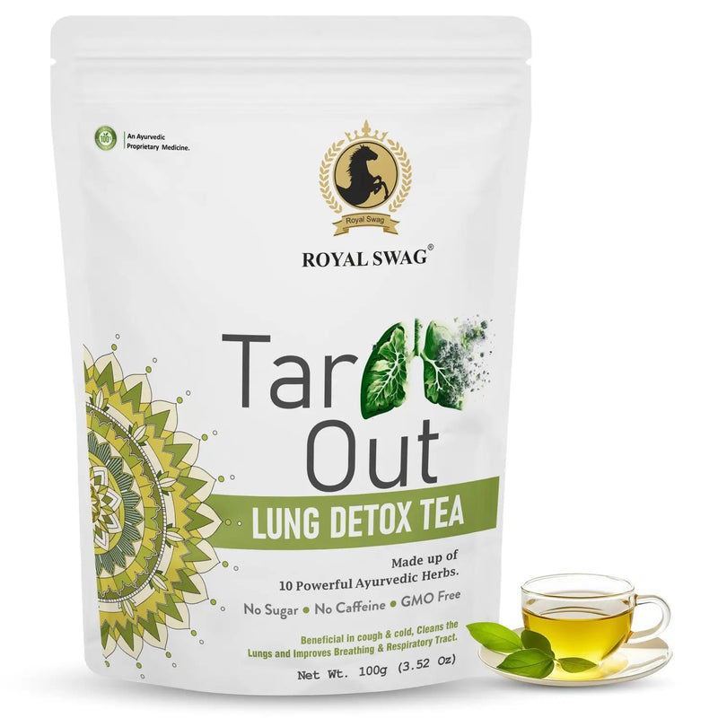 TarOut Lung Detox Tea Powder For Cold & Cough Relief