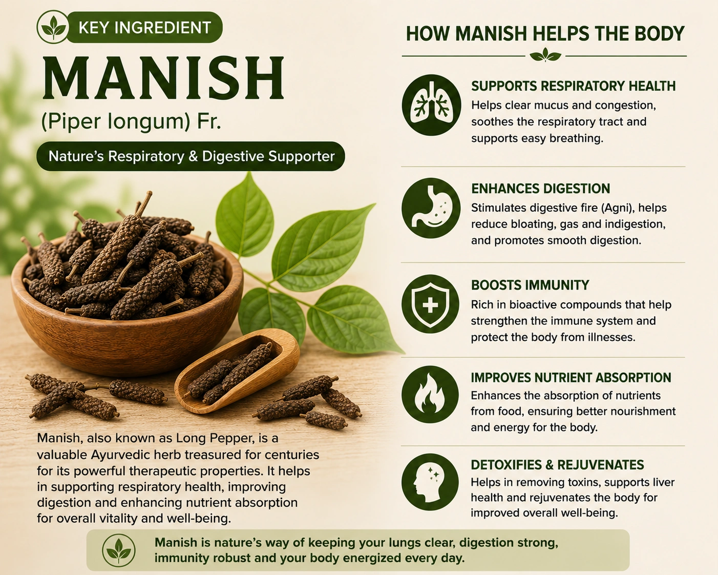 Manish Ingredient