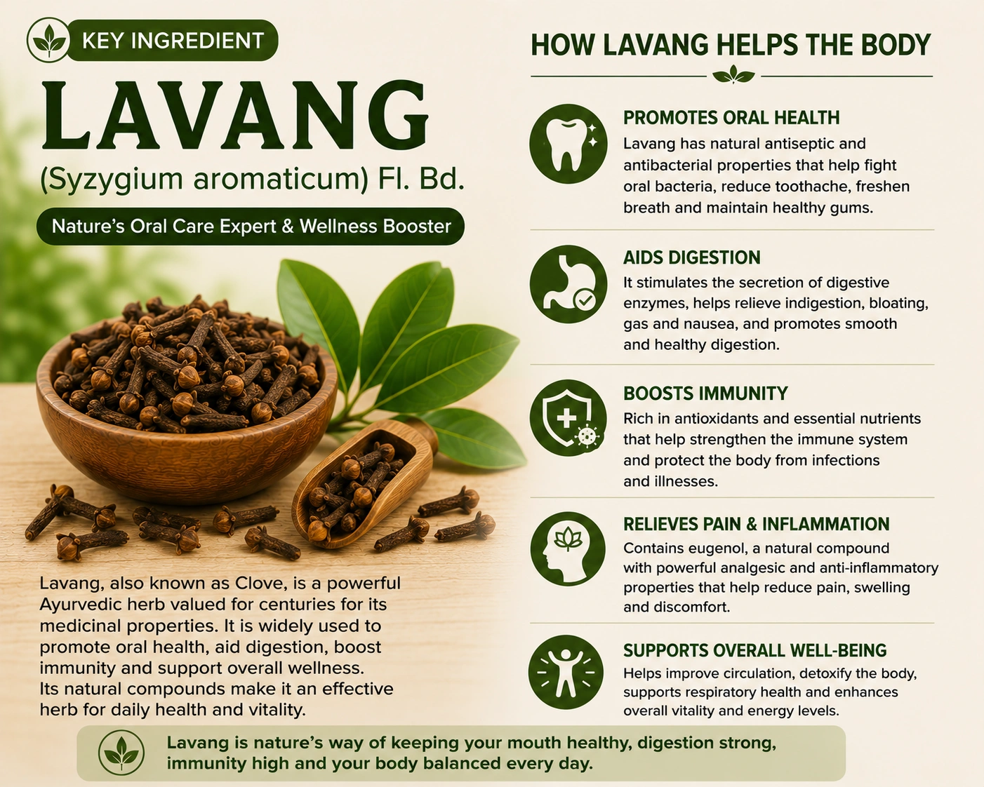 Lavang Ingredient